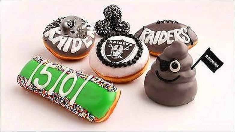 Pinkbox Doughnuts Tackles Raiders Football Season with Specialty Lineup