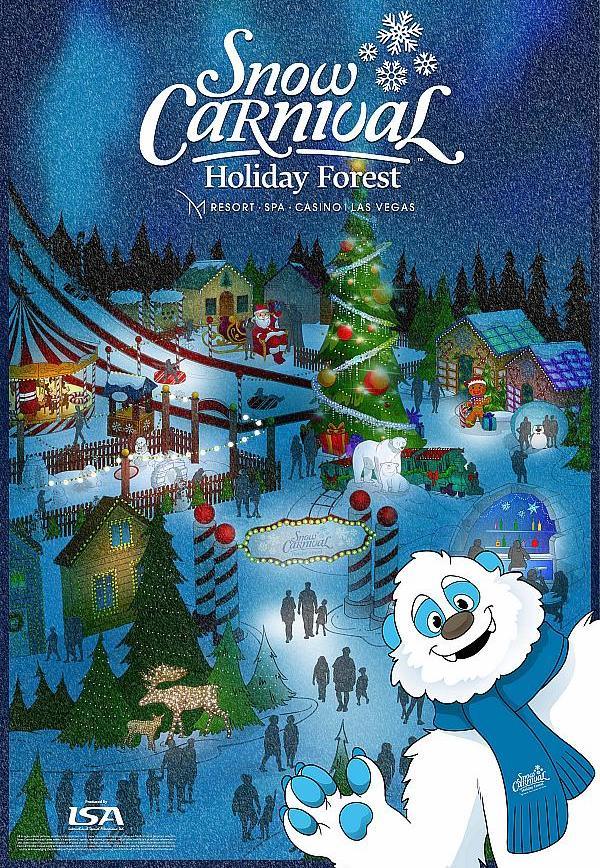 Snow Carnival Holiday Forest at M Resort Spa Casino Announces Tickets on Sale