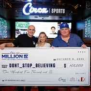 Circa Sports Awards First Quarterly Payout of $105,000 in Circa Million IV Pro Football Contest