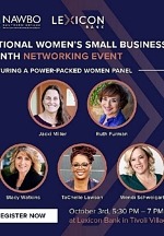 National Association of Women Business Owners (NAWBO) Southern Nevada Joins Forces with Lexicon Bank to Celebrate National Women’s Small Business Month