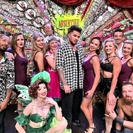 Singer-Songwriter Adam Lambert Visits ABSINTHE at Caesars Palace Las Vegas