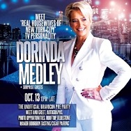 Real Housewives of New York City Star Dorinda Medley to Host ‘Official Unofficial’ BravoCon Pre-party Oct. 13 at Larry Flynt’s Hustler Club New York