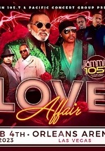 Jammin’ 105.7’s Love Affair Concert Returns to Orleans Arena, February 4, 2023
