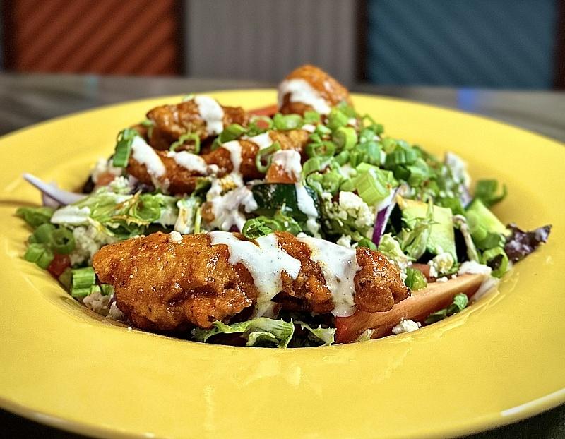 Buffalo Chicken Salad - Credit: Mister Tater's Tater Shack