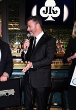 Jimmy Kimmel Receives Key to Las Vegas Strip From Commissioner Tick Segerblom