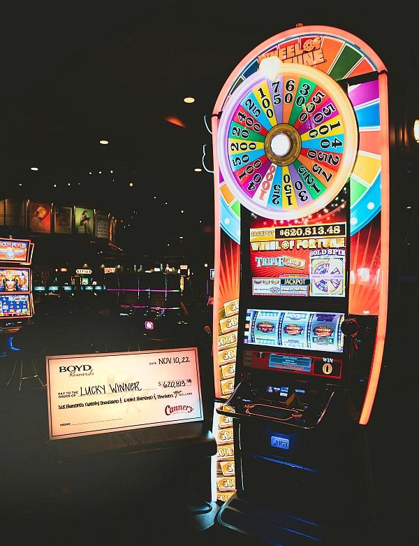 Cannery Casino Hotel Player Hits More Than $620K Jackpot Playing IGT’s Wheel of Fortune Slots