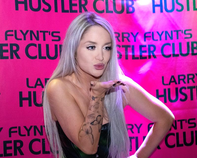 Adam Levine Accuser Alyson Rose Spotted at Larry Flynt’s Hustler Club in Las Vegas