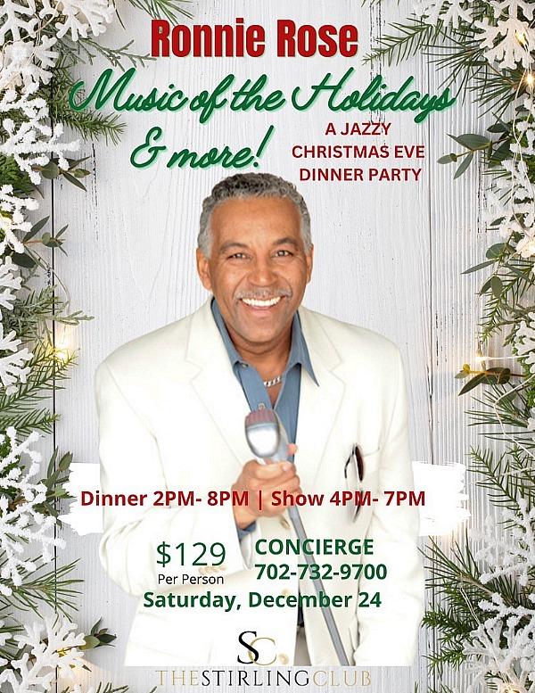 A Jazzy Christmas Eve Dinner Party with Ronnie Rose
