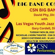Sharing JOI at the Holidays with concerts from Jazz Outreach Initiative CSN Big Band Concert, Nov. 29