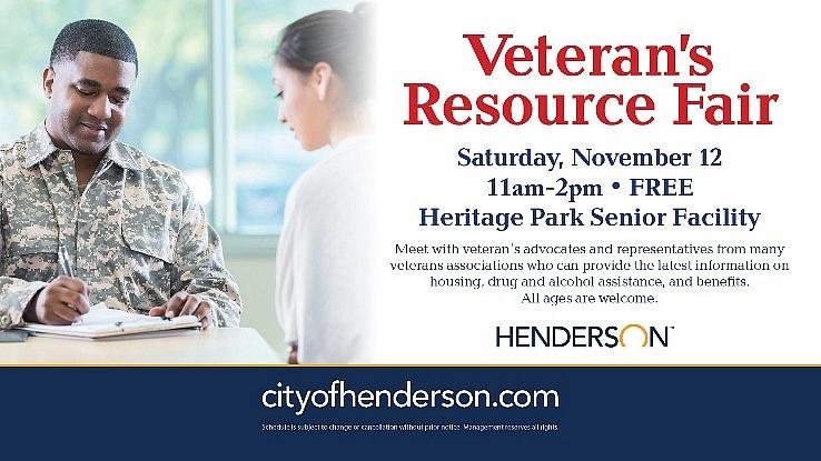 Henderson to Host Free Veteran’s Resource Fair Nov. 12