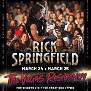 Rick Springfield to Rock New Residency at The STRAT Hotel, Casino & SkyPod