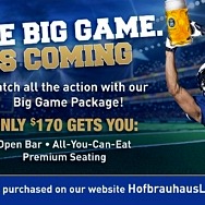 Celebrate the Big Game Bavarian-Style with Super Sunday Party Package at Hofbräuhaus Las Vegas