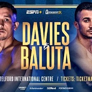SATURDAY (11/19): Liam Davies-Ionut Baluta Junior Featherweight Main Event & Light Heavyweight Contender Anthony Yarde Headline UK Fight Card Streaming LIVE on ESPN+