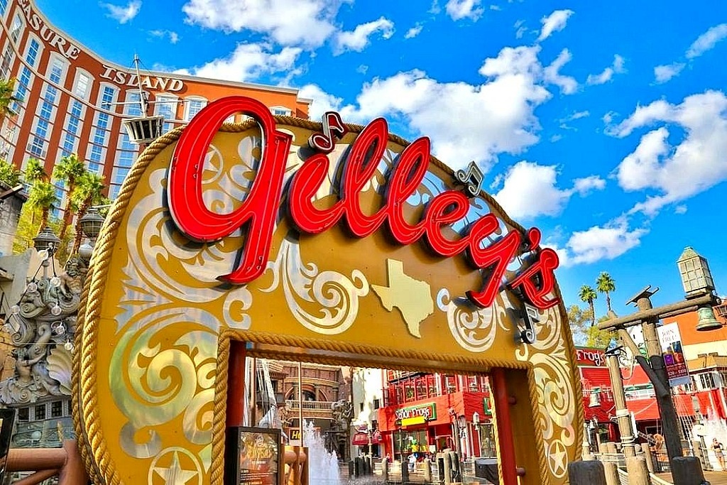 Gilley’s at Treasure Island Las Vegas Hosts Live Music in January
