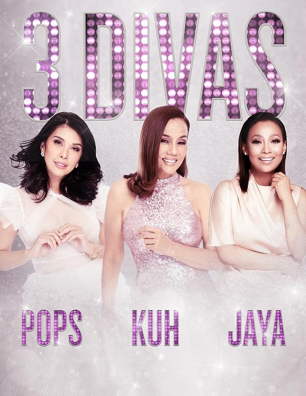 3 Divas, Featuring Pops, Jaya & Kuh, Coming to M Pavilion at M Resort Spa Casino February 25, 2023