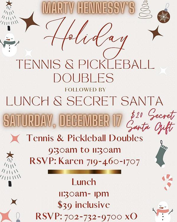 Tennis & Pickleball Doubles