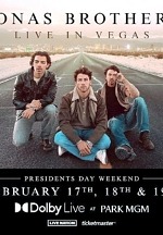 Jonas Brothers Announce Return of Jonas Brothers: Live in Las Vegas at Park MGM February 17, 18 & 19, 2023