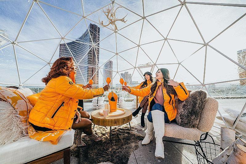 Resorts World Las Vegas and Zouk Group Welcome the Return of the Holiday Rooftop Experience “Igloo” 
