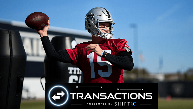 Raiders Sign QB Chase Garbers to Active Roster