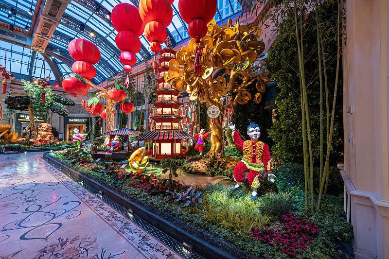 Bellagio - Conservatory - Lunar New Year 2023 - North Bed