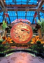Bellagio’s Conservatory & Botanical Gardens Celebrates the Year of the Rabbit with Spectacular Display (w/ Video)
