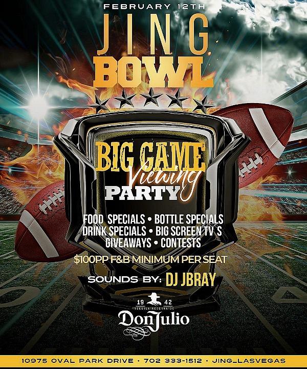 Enjoy a Variety of Globally Inspired Cuisine at JING Las Vegas for the Big Game and Valentine’s Day