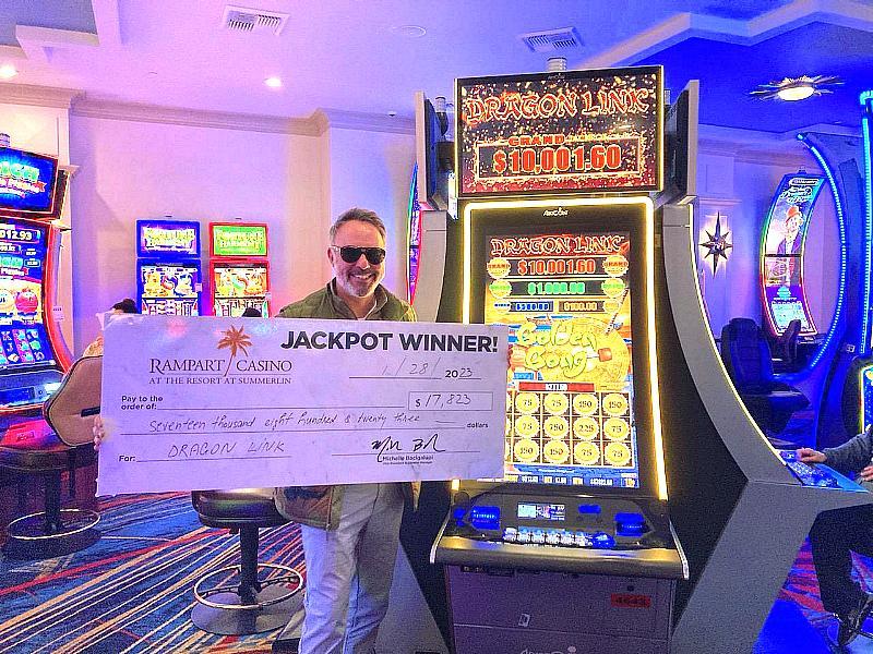 Lucky Local Hits $18K Jackpot at Rampart Casino in Summerlin
