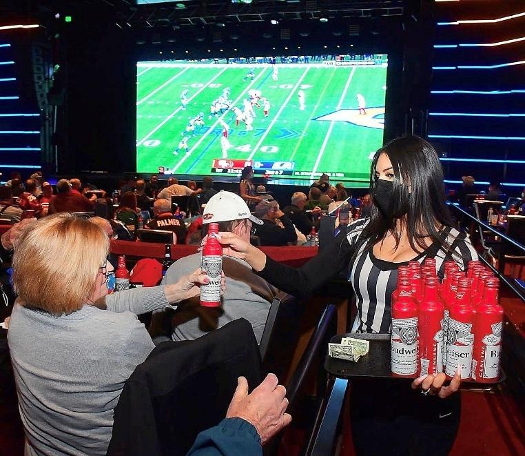 South Point Hotel, Casino & Spa Transforms Into Football Central, Feb. 12