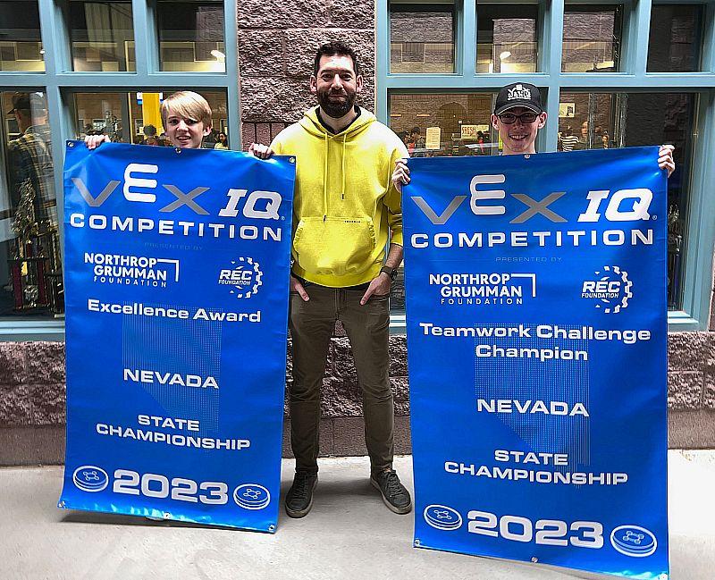 Team 2420A Takes Home Vex IQ Middle School State Championship Title in Nevada as They Advance to U.S. Open
