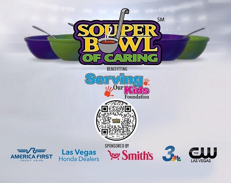 Live Telethon, "Souper Bowl of Caring" with News 3, The CW Las Vegas and MyLVTV to Benefit Serving our Kids Foundation