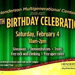 Celebrate Henderson Multigenerational Center’s 20th Birthday with Giveaways and Free Activities