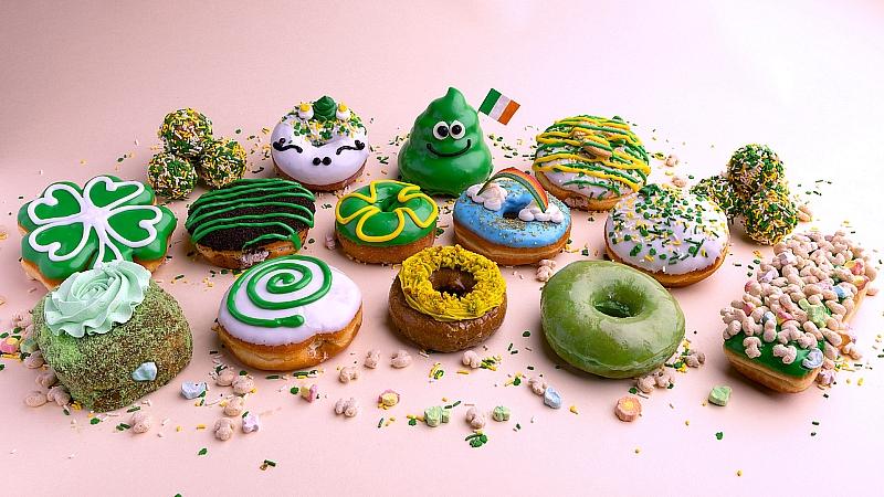 Get Lucky with St. Patrick’s Day Treats at Pinkbox Doughnuts