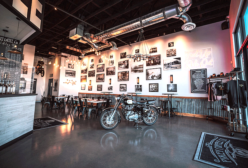 New Motorcycle Themed Coffee Shop, Pikey Coffee Co., Opens In Southwest