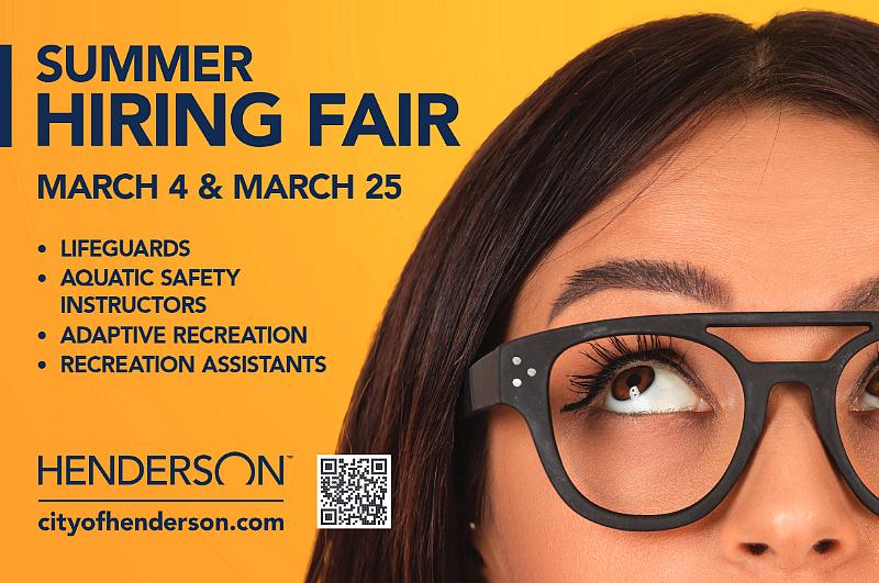 City of Henderson To Host Two Summer Hiring Fairs