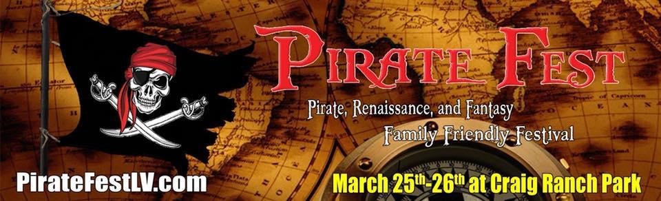 Pirate Fest 2023 will be held March 25th- 26th at scenic Craig Ranch Park. Pirate Fest is the largest Pirate and Fantasy Renaissance Festival in the West.