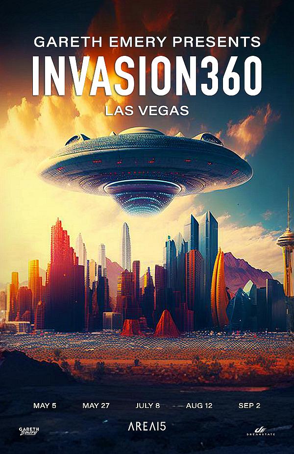 Gareth Emery Presents INVASION 360 Las Vegas