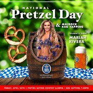 Hofbräuhaus Las Vegas to Celebrate National Pretzel Day with Celebrity Pretzel Eating Contest April 28