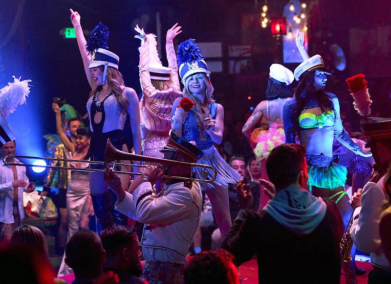 Spiegelworld Celebrates 12 Years of ABSINTHE with a No Pants Party