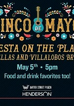 Celebrate Cinco de Mayo on Water Street Plaza with Food, Music and Drinks
