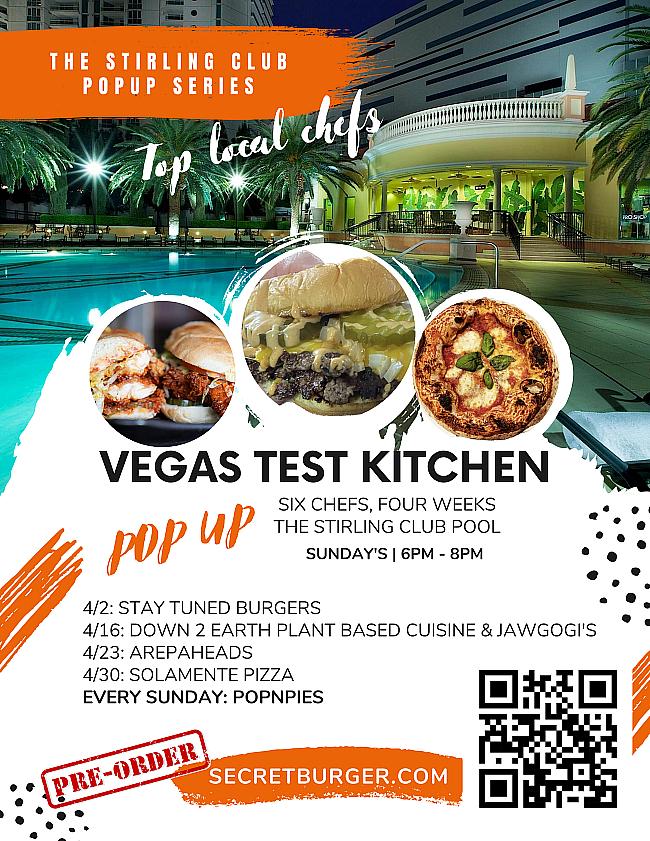 Come with an Empty Stomach - The Stirling Club in Las Vegas Is Offering a Popup Series Featuring Top Chefs and Dishes