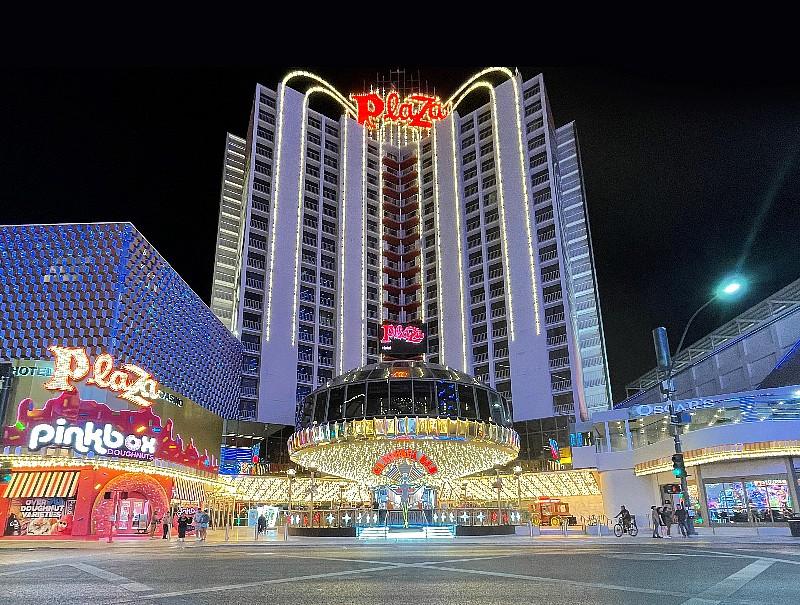 Main St panoramic - credit the Plaza Hotel Casino