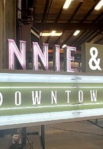 YESCO Las Vegas Offers First Glance at New Winnie & Ethel’s Downtown Diner Sign