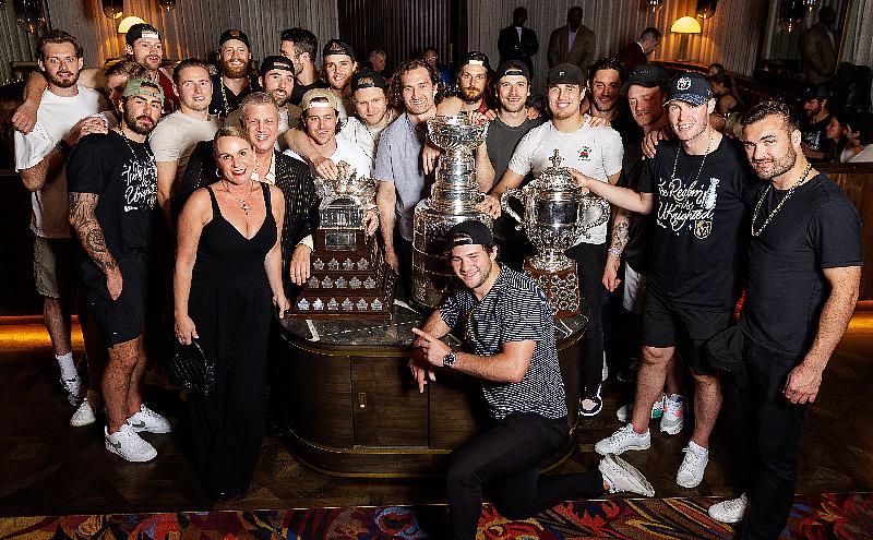 Vegas Golden Knights and the Stanley Cup Visit Barry’s Downtown Prime at Circa Resort & Casino