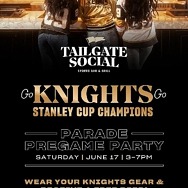 Tailgate Social will Toast to Vegas Golden Knights with Parade Pregame Party and Complimentary Beer
