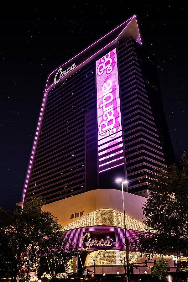 Barbie Turns Circa Resort & Casino Pink - Photo by Black Raven 