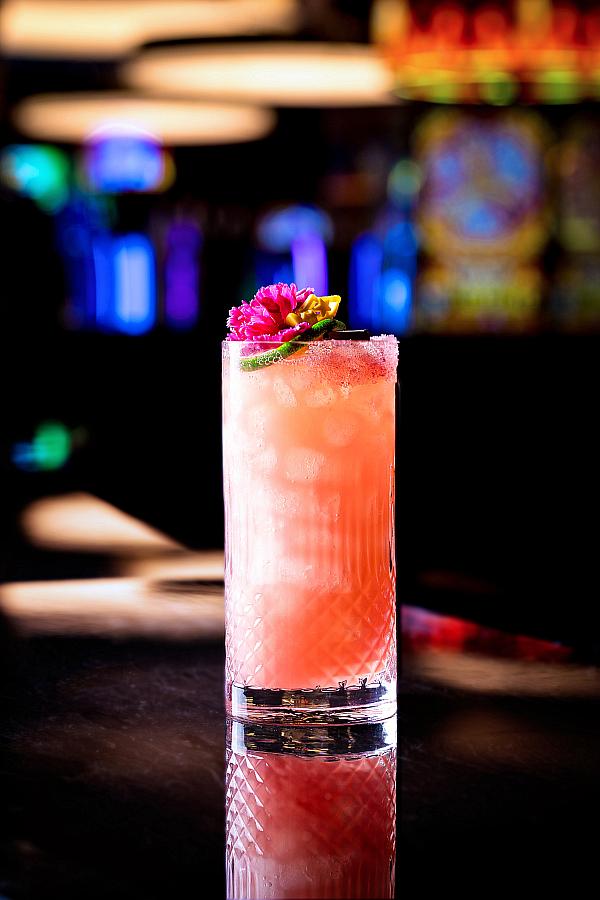 Pink Paradise Available at Vegas Vickie's Cocktail Lounge - Photo by Black Raven