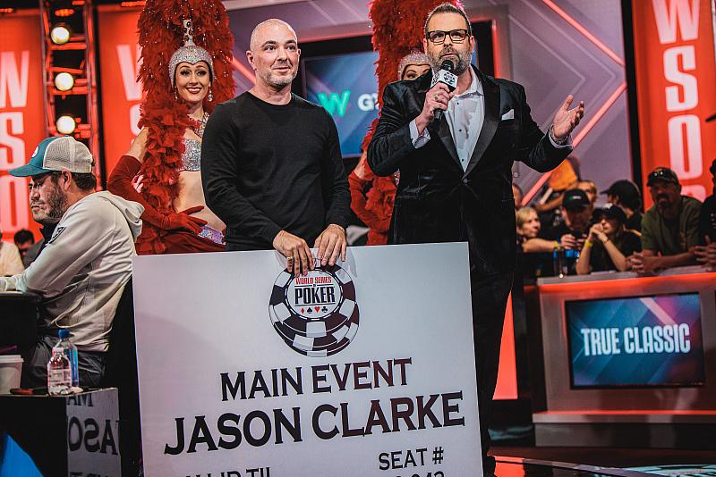 Jason Clarke Named First-Ever World Series of Poker "Main Event for Life" Winner