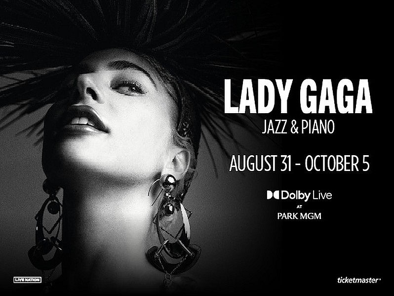 Lady Gaga Returns to Park MGM for 12 JAZZ & PIANO Performances Beginning August 31