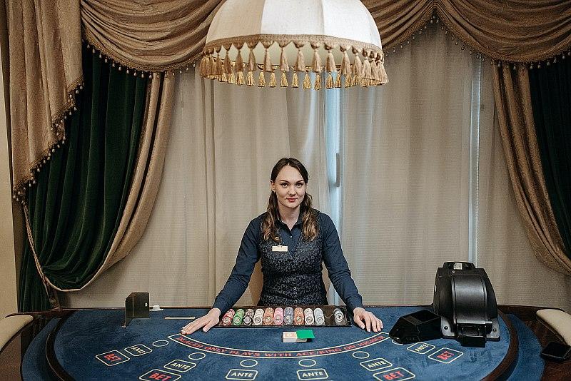 Casino Dealer - Photo by Pavel Danilyuk 