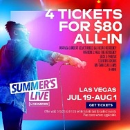 4 Tickets for $80 All-In to More Than 2,500 Shows with Live Nation’s Summer’s Live Promotionv